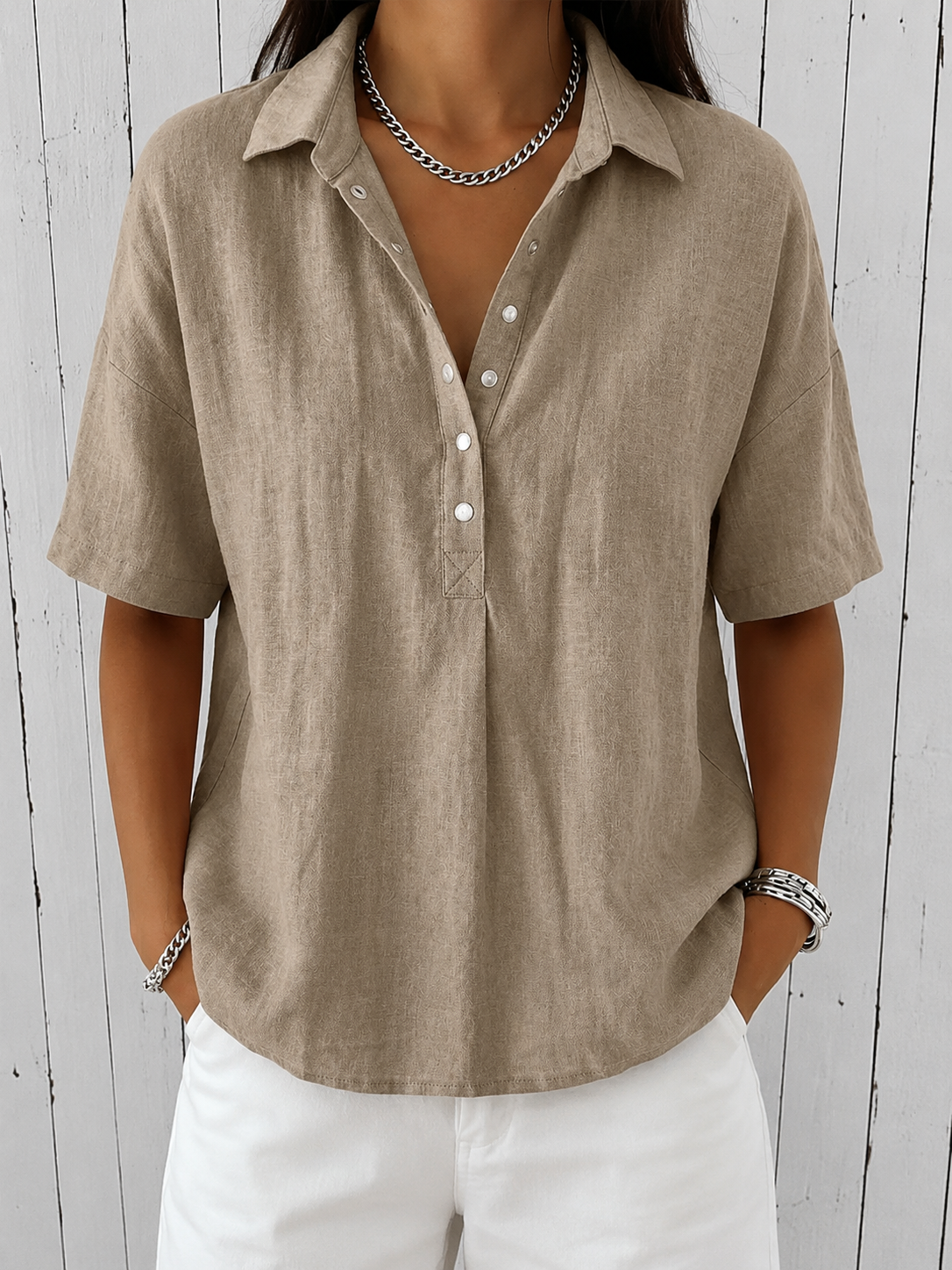 Claire Marceaux | Blouse Estivale Colorée Margot