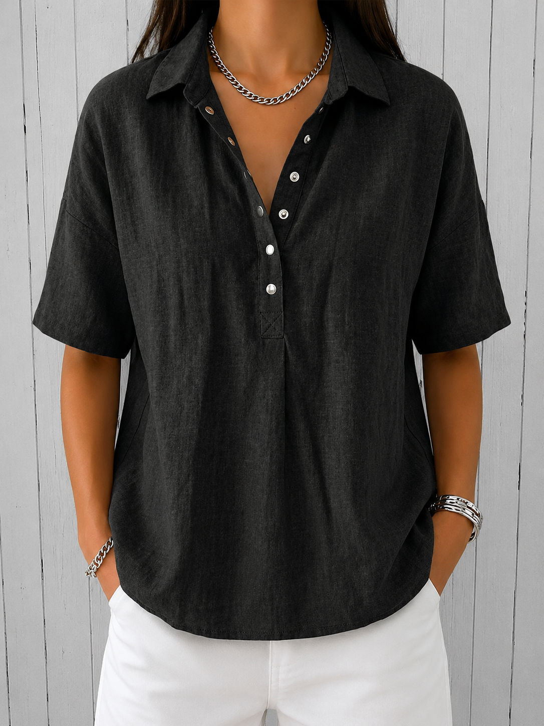 Claire Marceaux | Blouse Estivale Colorée Margot