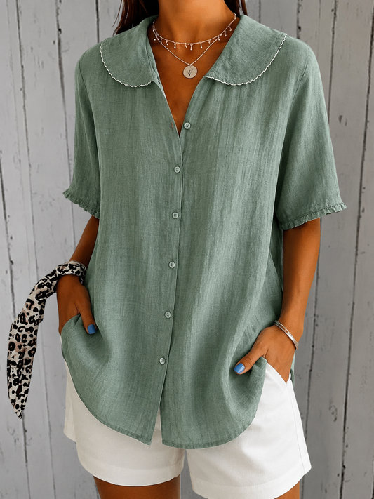 Blouse Artistique Imprimée Charlotte