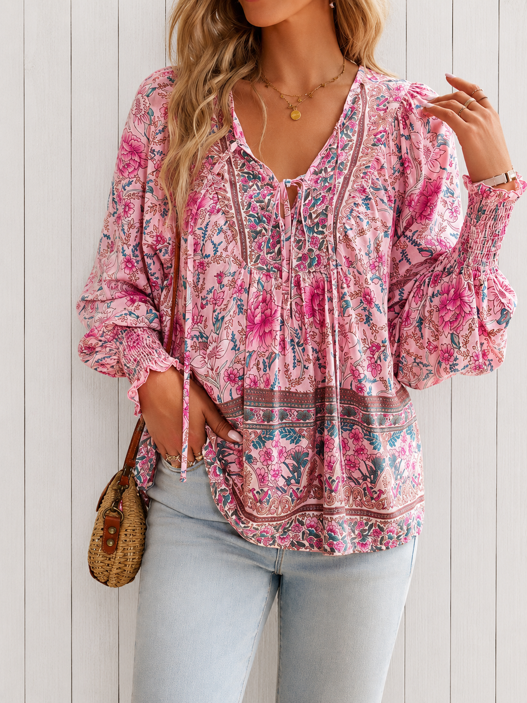 Claire Marceaux | Blouse Bohème Légère Delphine