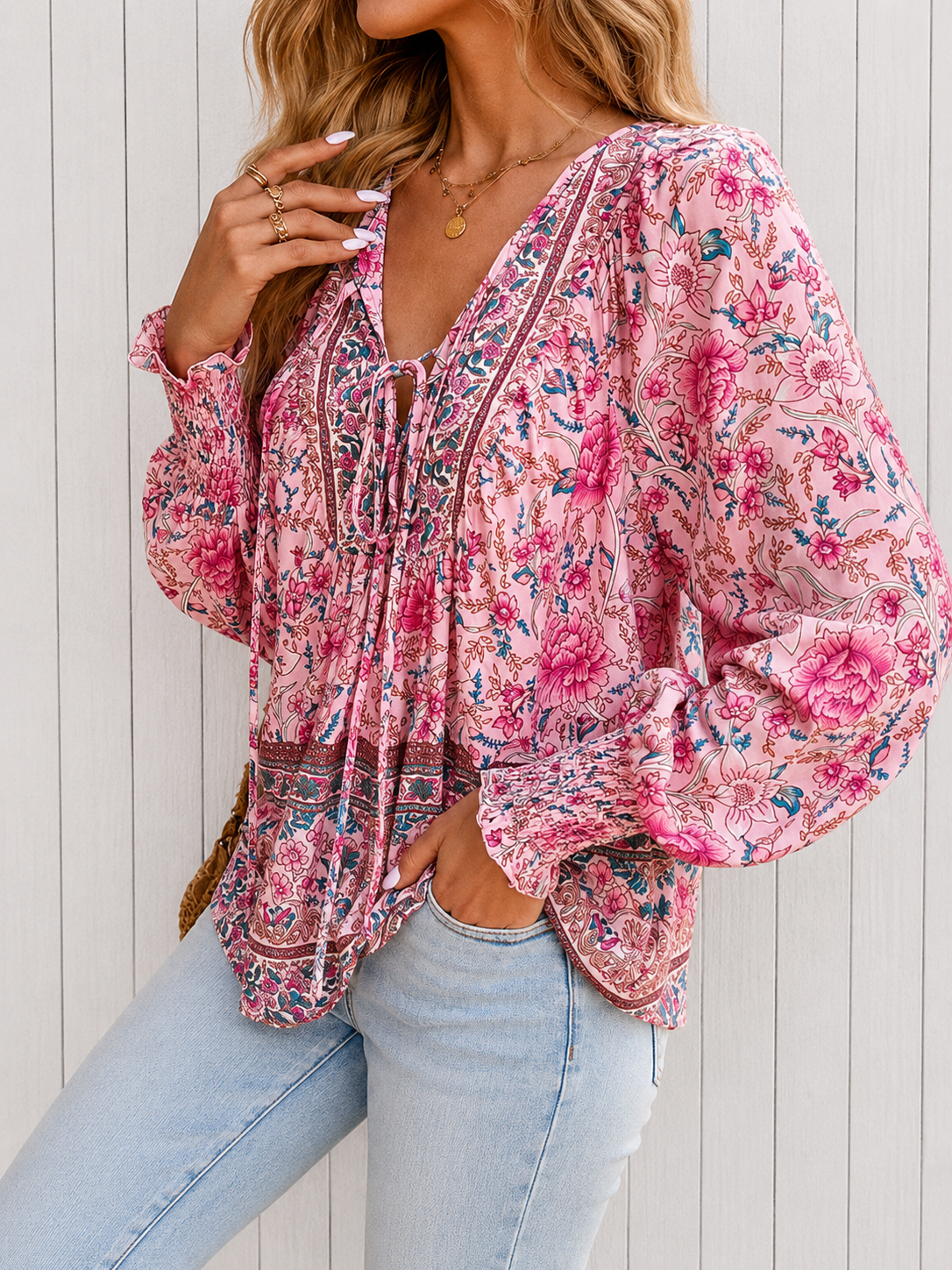 Claire Marceaux | Blouse Bohème Légère Delphine
