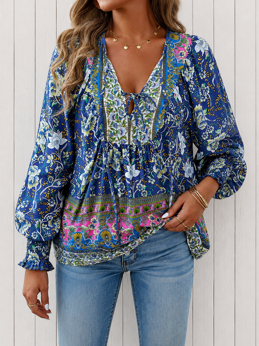 Claire Marceaux | Blouse Bohème Légère Delphine