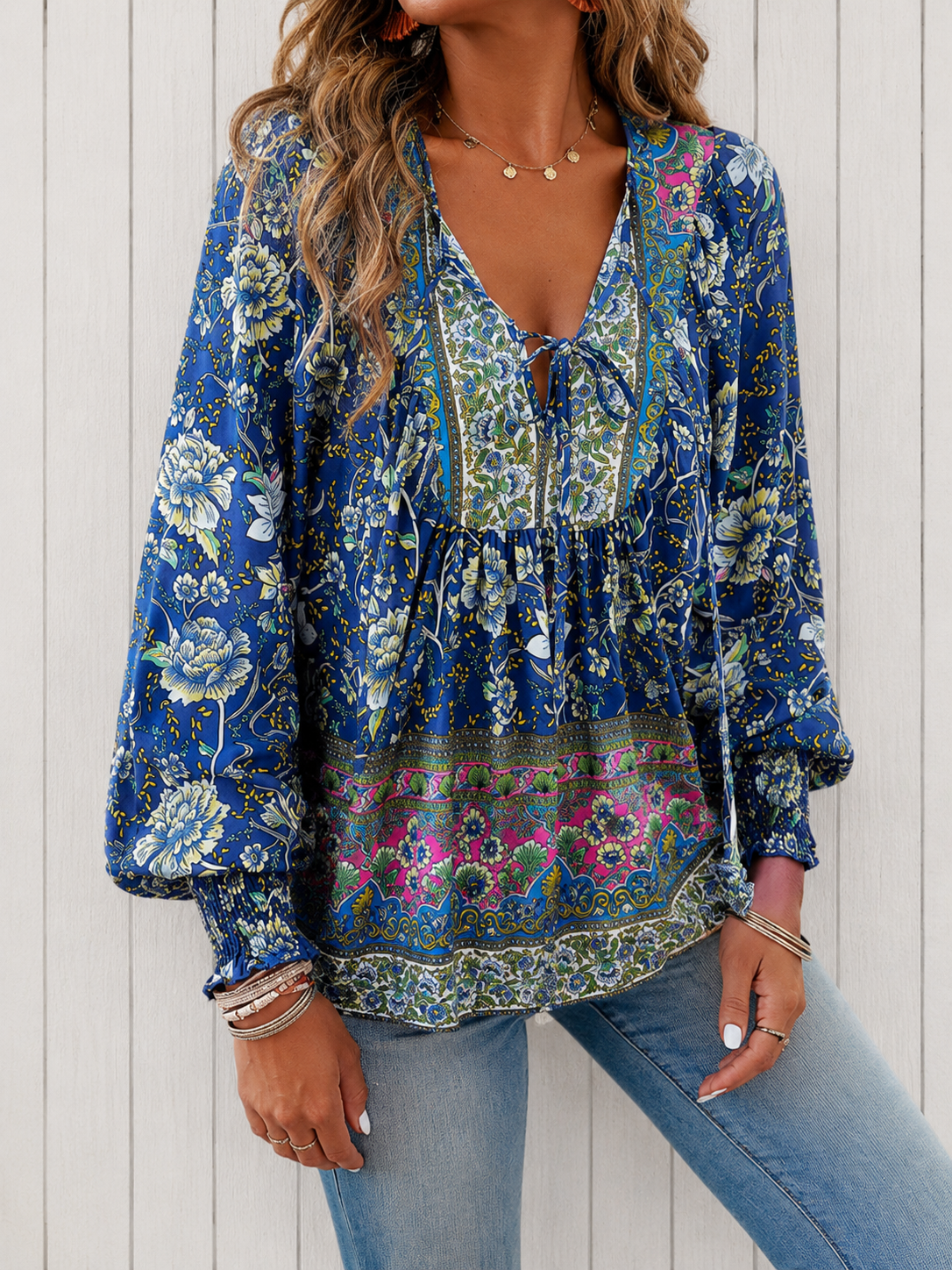 Claire Marceaux | Blouse Bohème Légère Delphine