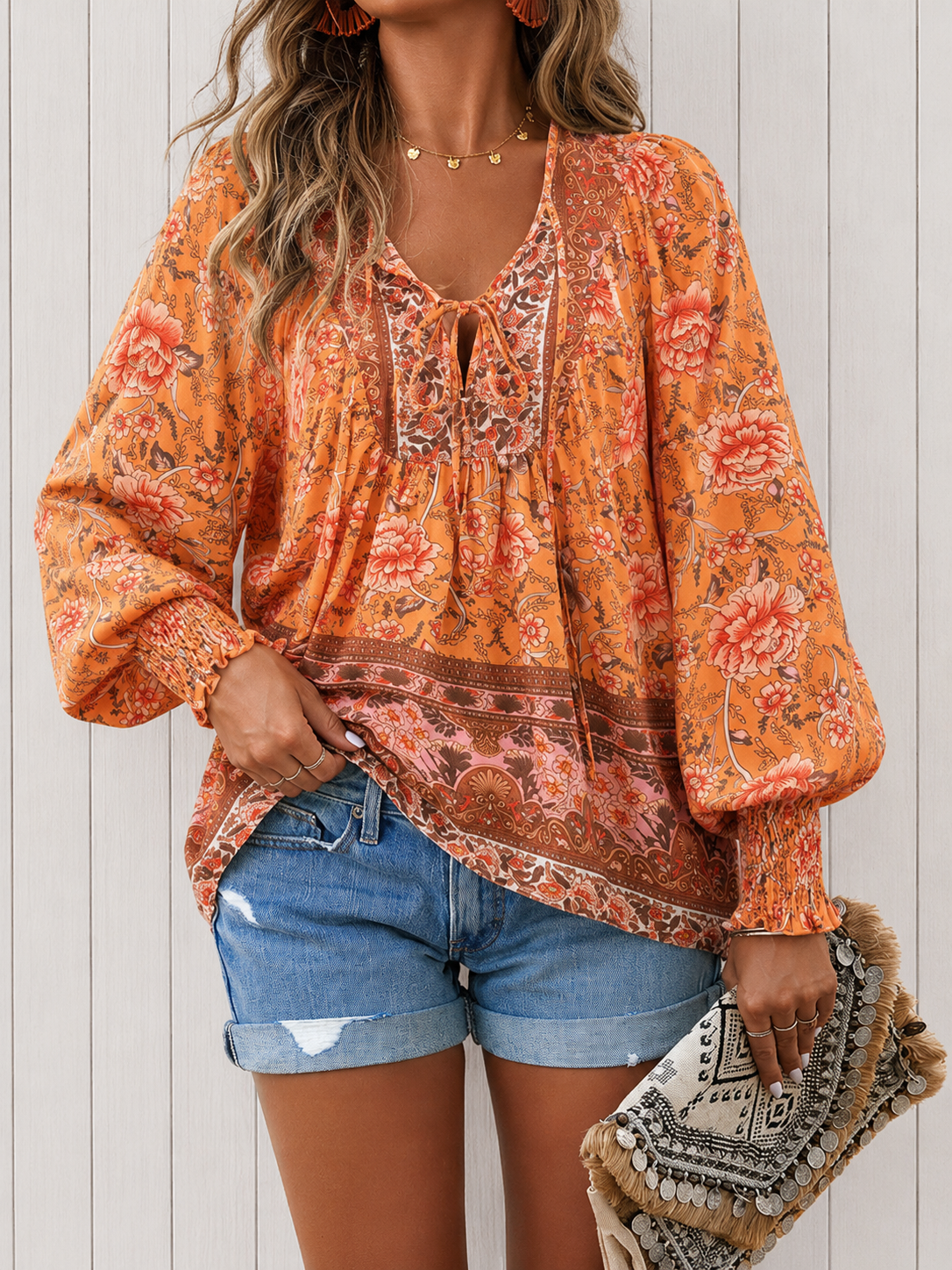 Claire Marceaux | Blouse Bohème Légère Delphine