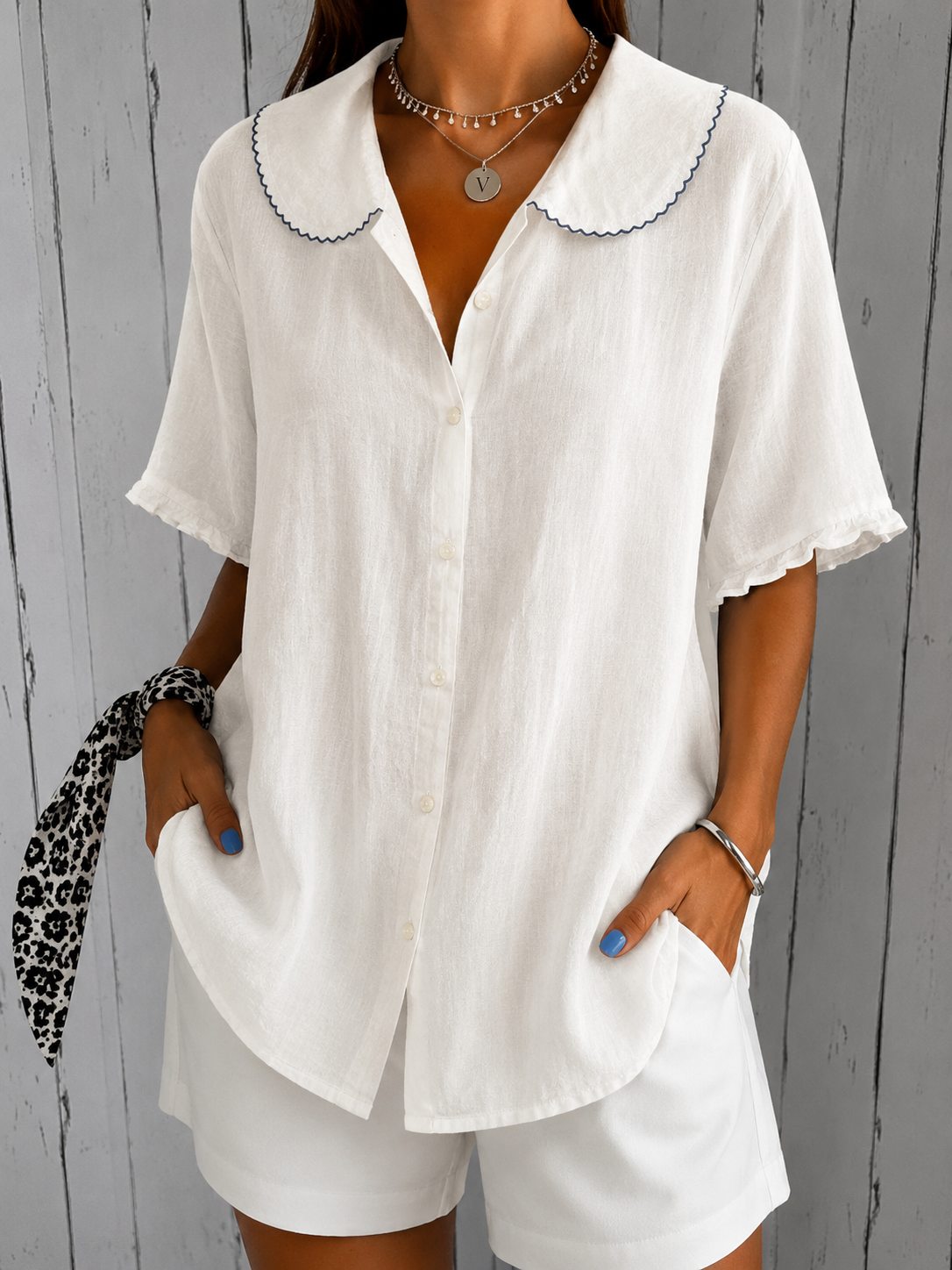 Claire Marceaux | Blouse Artistique Imprimée Charlotte
