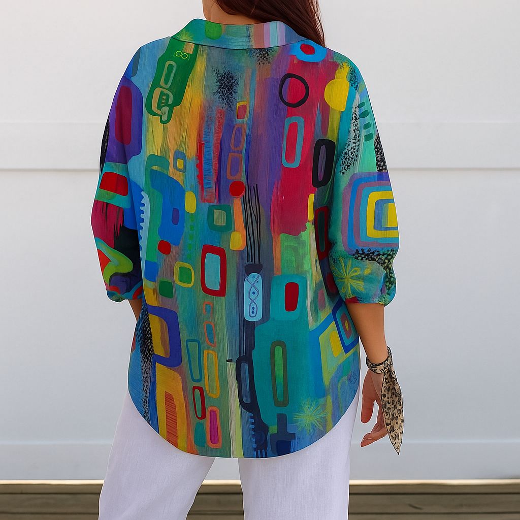 Claire Marceaux | Blouse Fluide Printanière Camille
