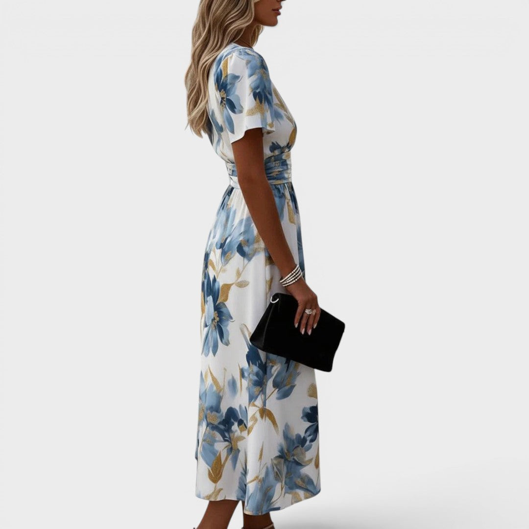 Denise | Robe Midi Florale