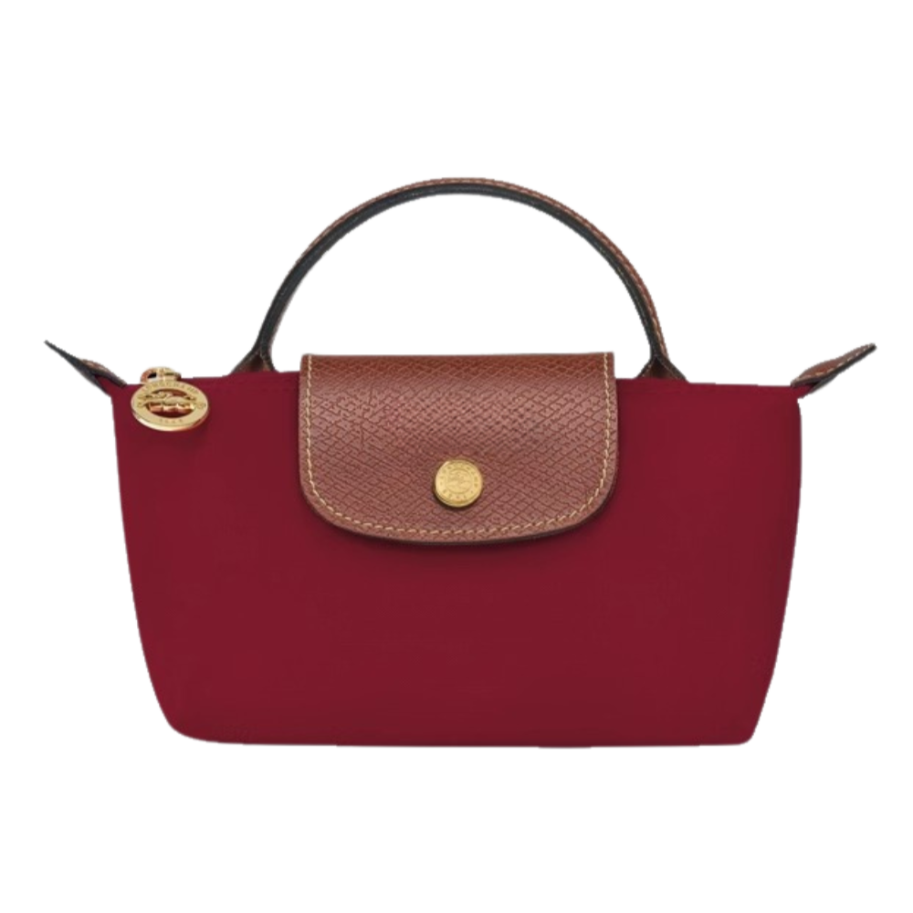 Mini Sac Élan Rouge, Bandoulière incluse