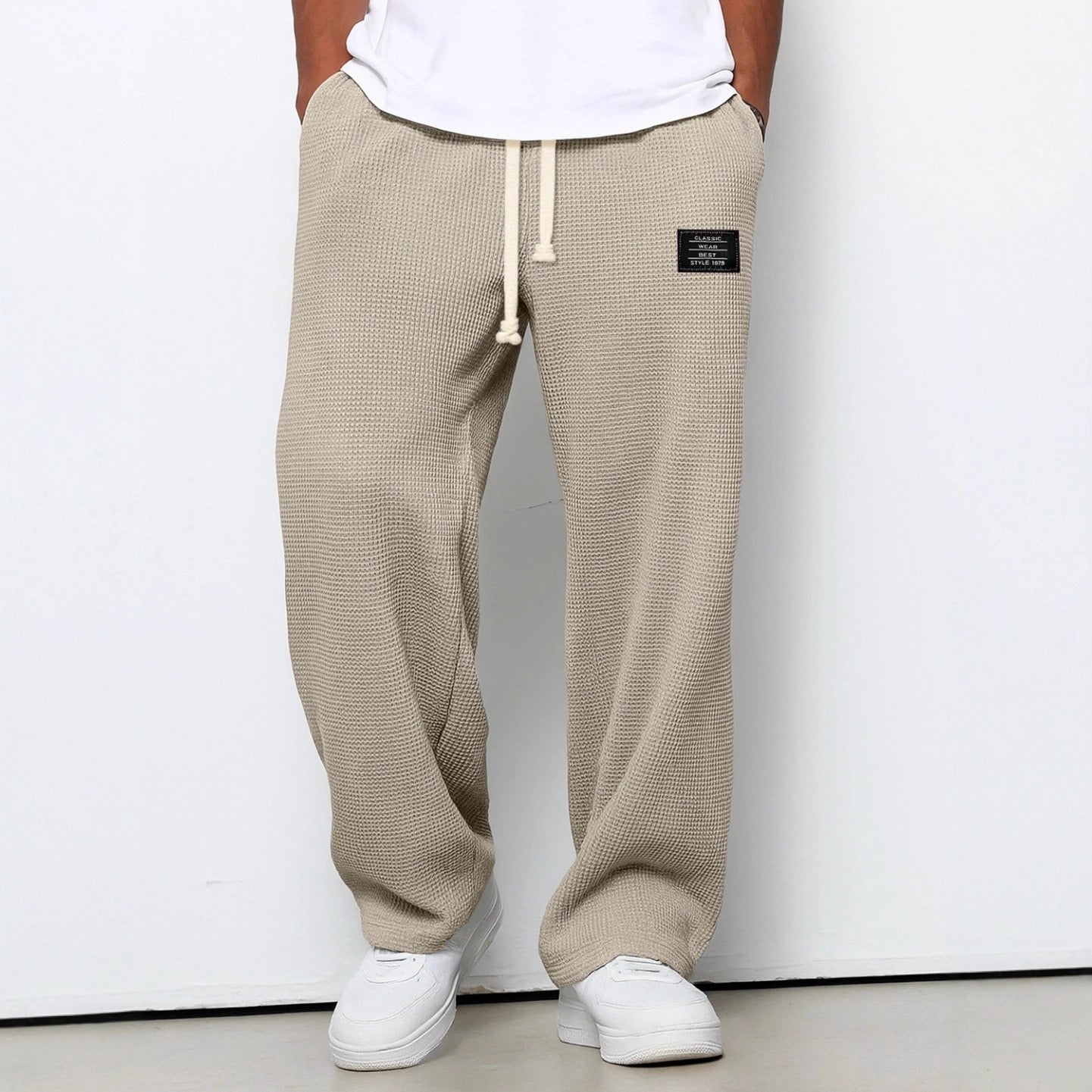 PANTALONS POUR HOMMES À COUPE CONFORTABLE