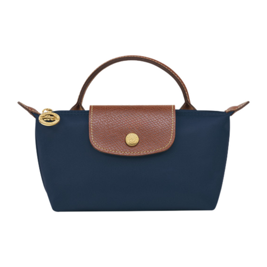 Mini Sac Élan Marine, Bandoulière incluse