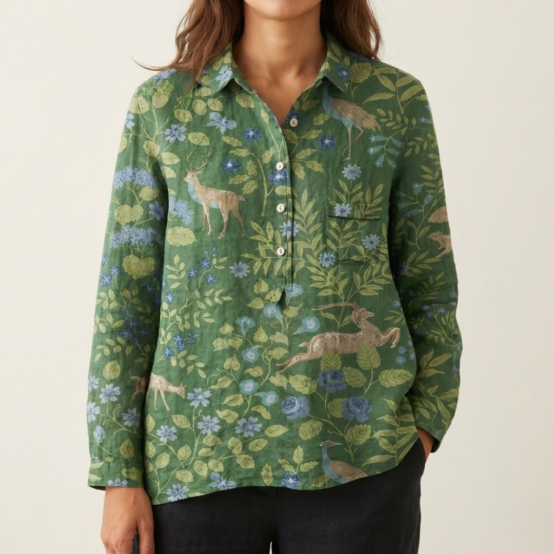 Chemise Élégante à Motif Isaline