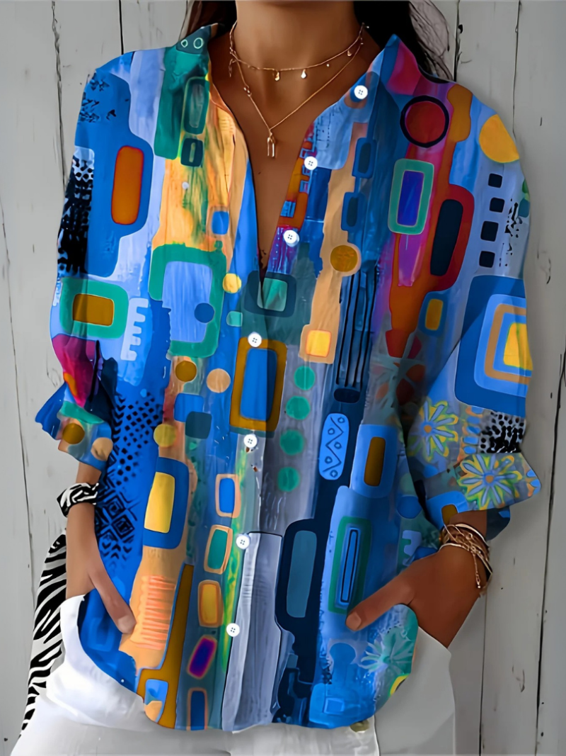 Claire Marceaux | Blouse Fluide Printanière Camille