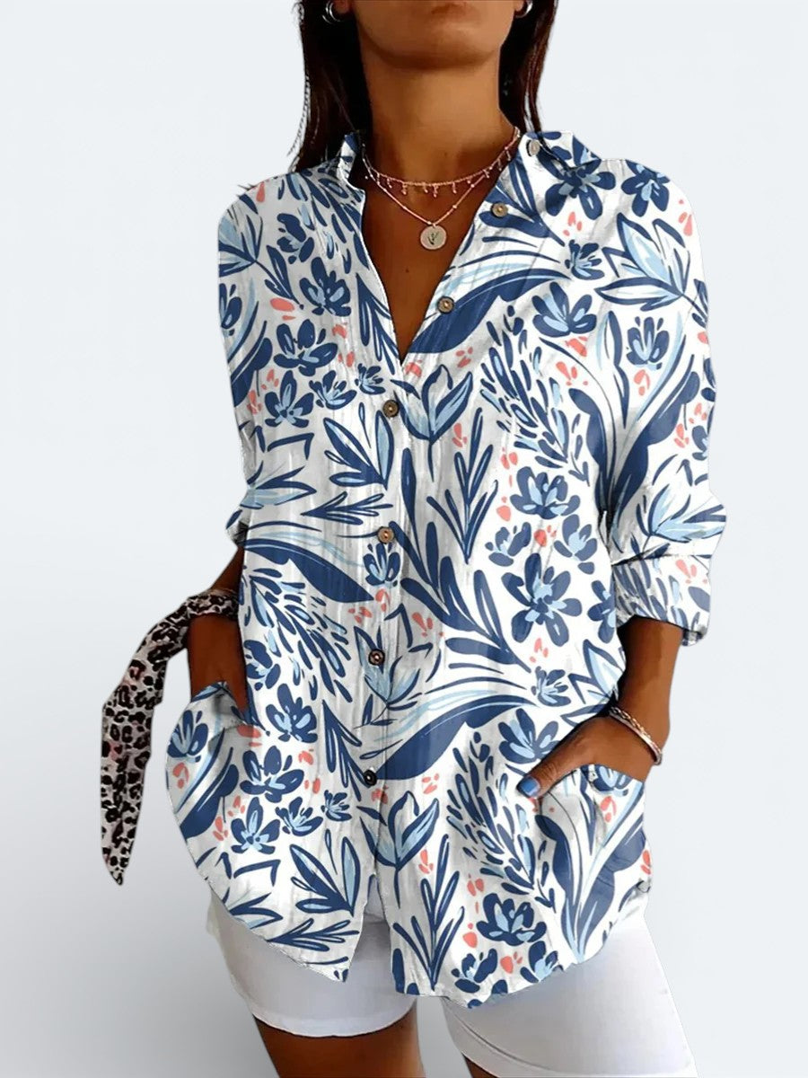 Claire Marceaux | Blouse Chic Boutonnée Aveline