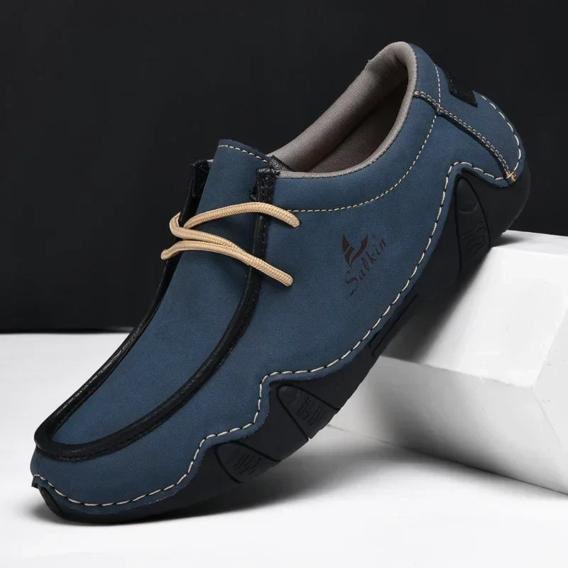 Chaussures Orthopédiques en Cuir à Ajustement Précis