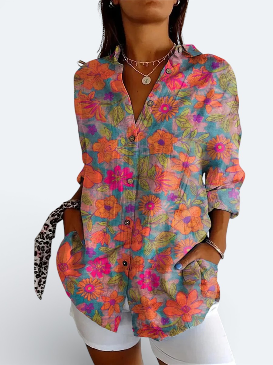 Claire Marceaux | Blouse Chic Boutonnée Aveline