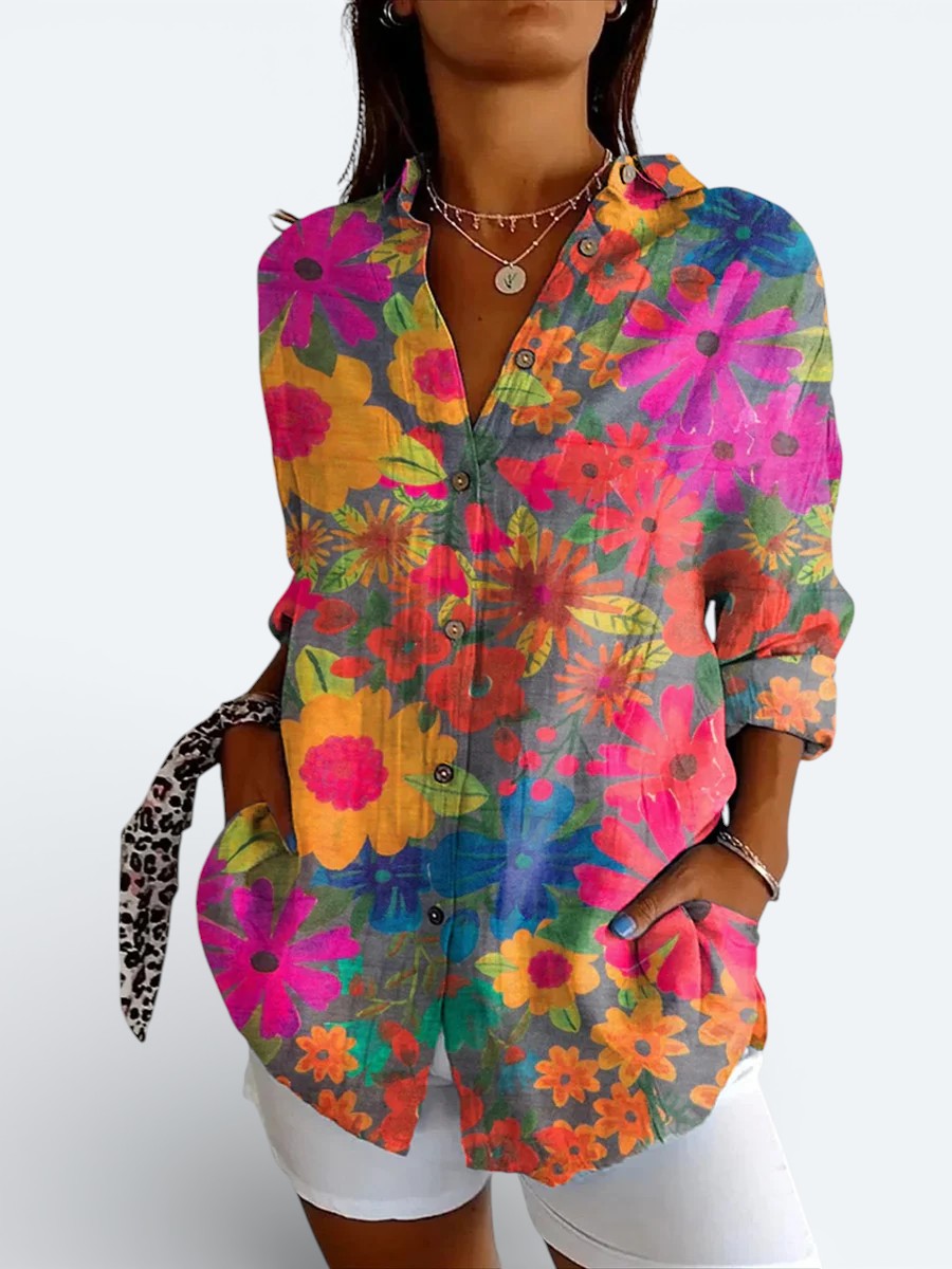 Claire Marceaux | Blouse Chic Boutonnée Aveline
