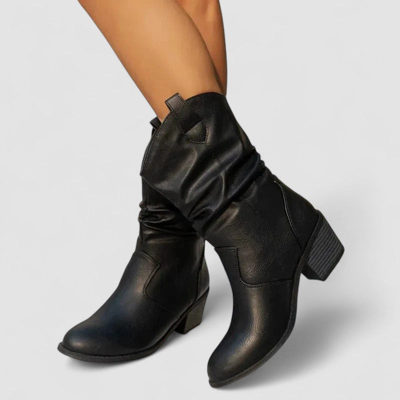 Bottes en cuir orthopédique Vivian