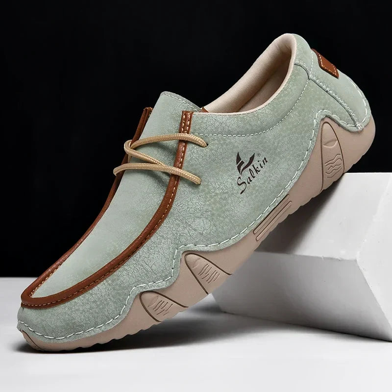 Chaussures Orthopédiques en Cuir à Ajustement Précis