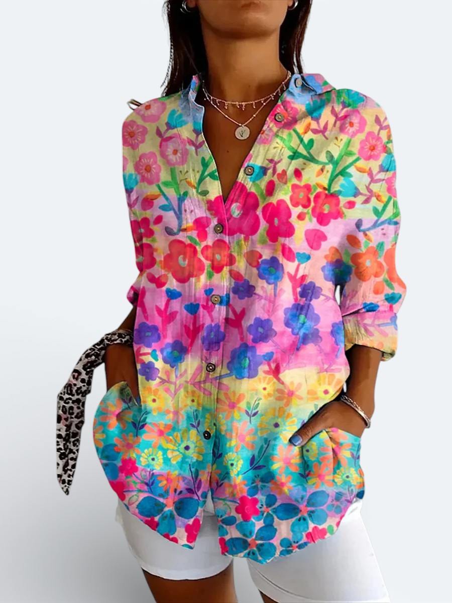 Claire Marceaux | Blouse Chic Boutonnée Aveline