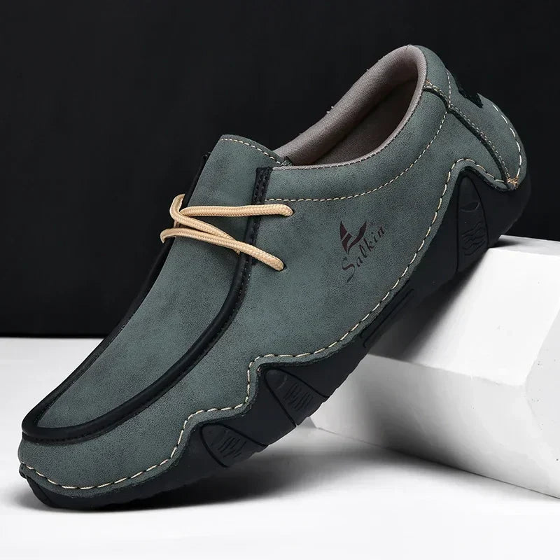 Chaussures Orthopédiques en Cuir à Ajustement Précis