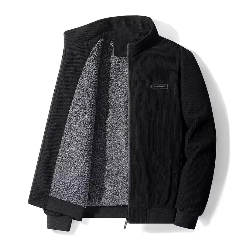 VESTE EN CORDUROY AVEC DOUBLURE EN POLAIRE