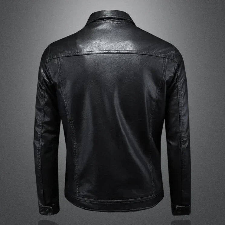 VESTE EN CUIR MODERNE RIDER
