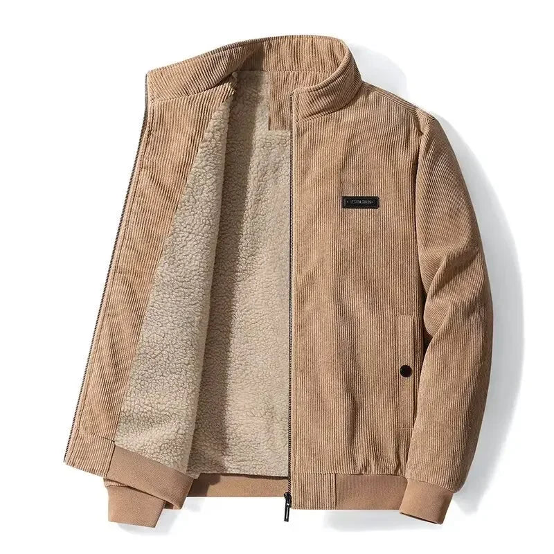 VESTE EN CORDUROY AVEC DOUBLURE EN POLAIRE