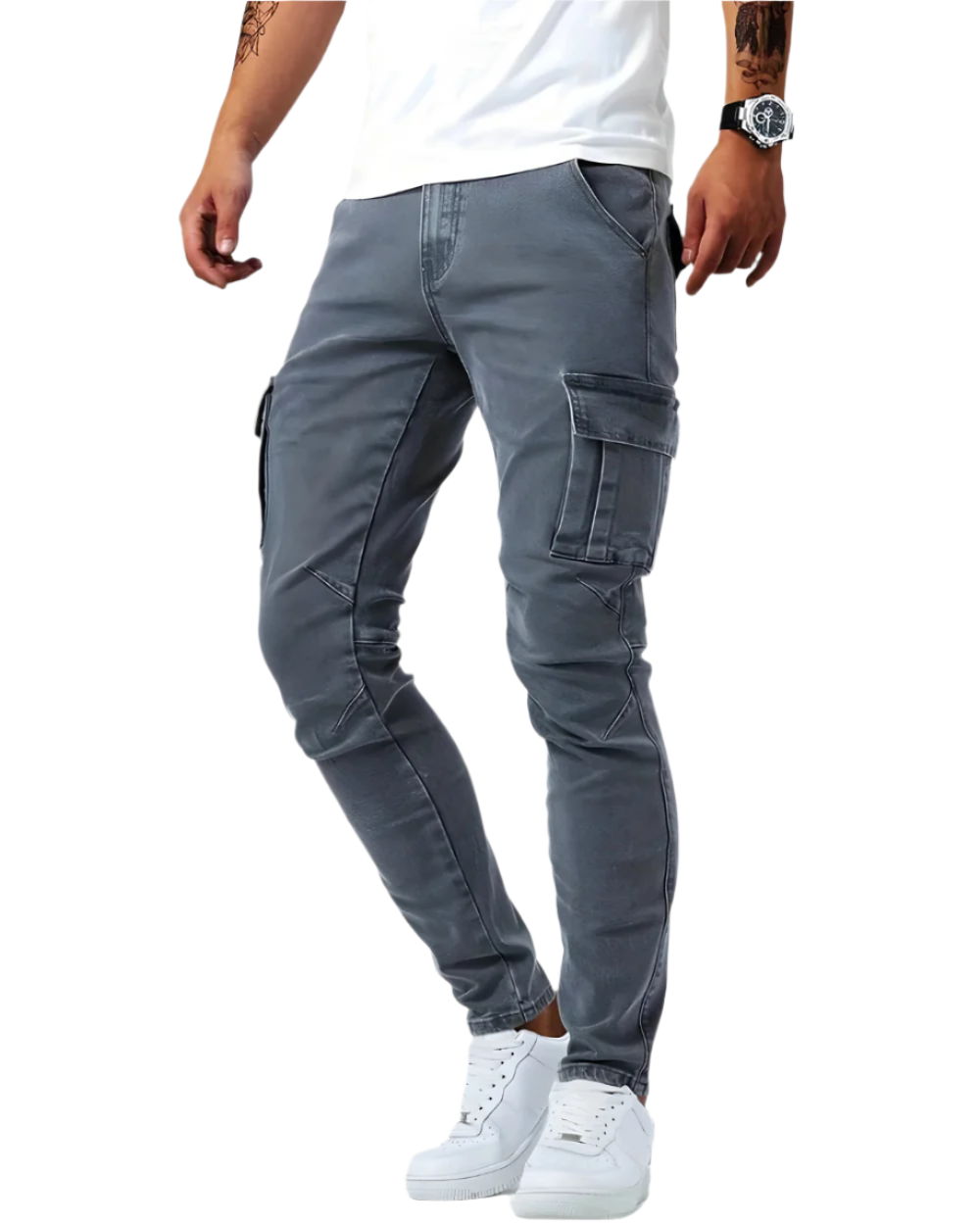 PANTALON CARGO STRETCH