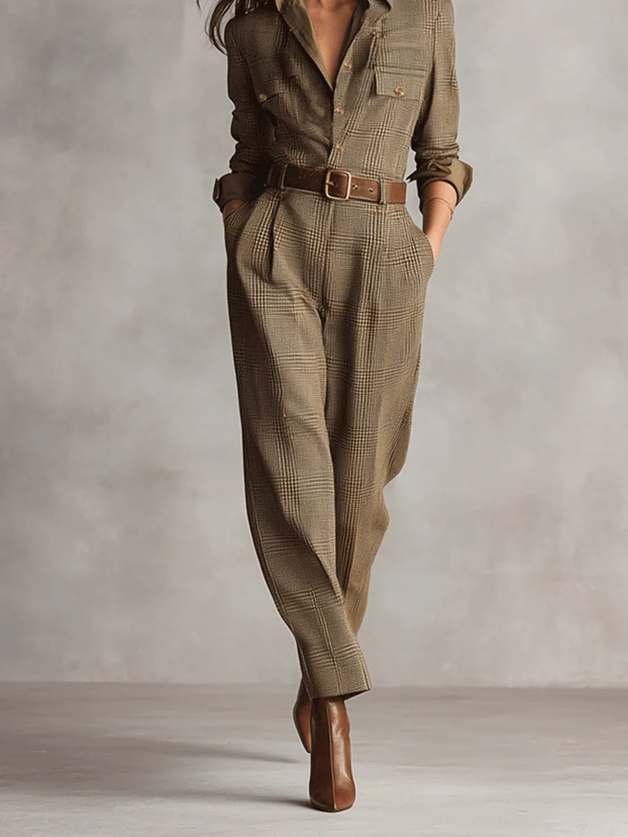 Claire Marceaux | Ensemble Élégante Chic Marine