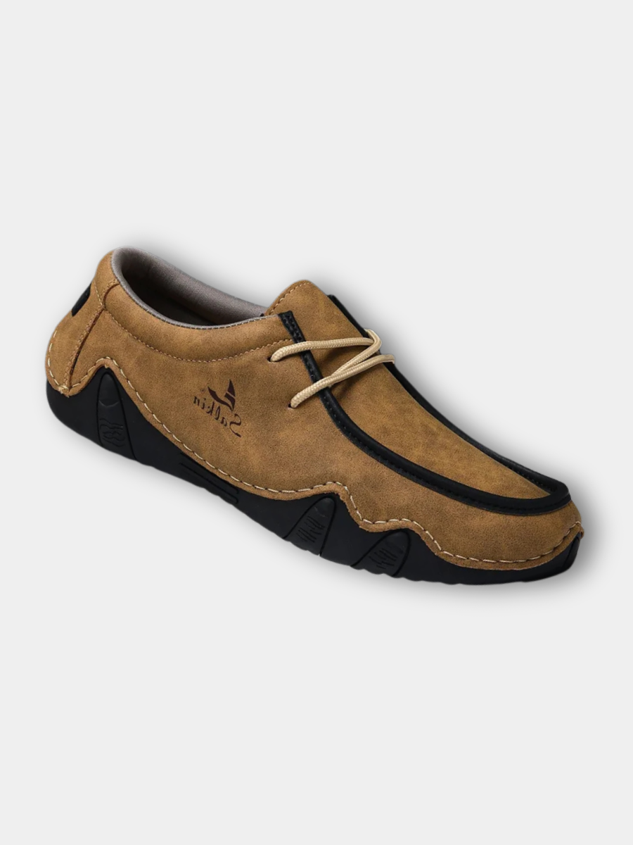 Chaussures Orthopédiques en Cuir à Ajustement Précis