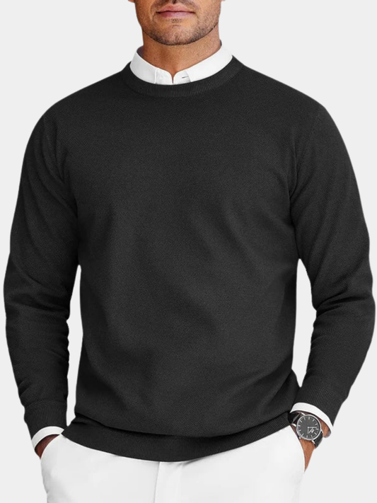 PULL COL ROND POUR HOMMES