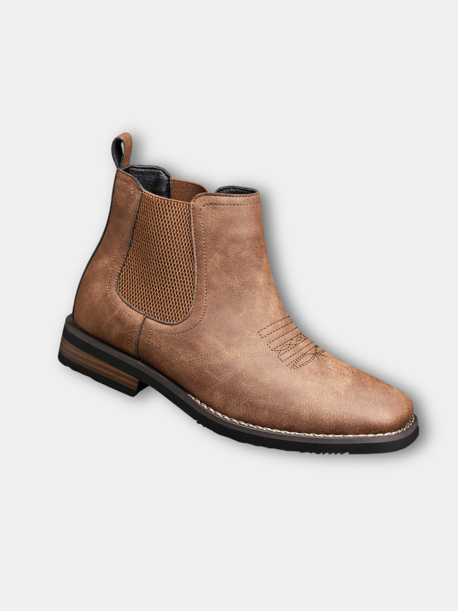 Bottes Classiques en Cuir pour Homme