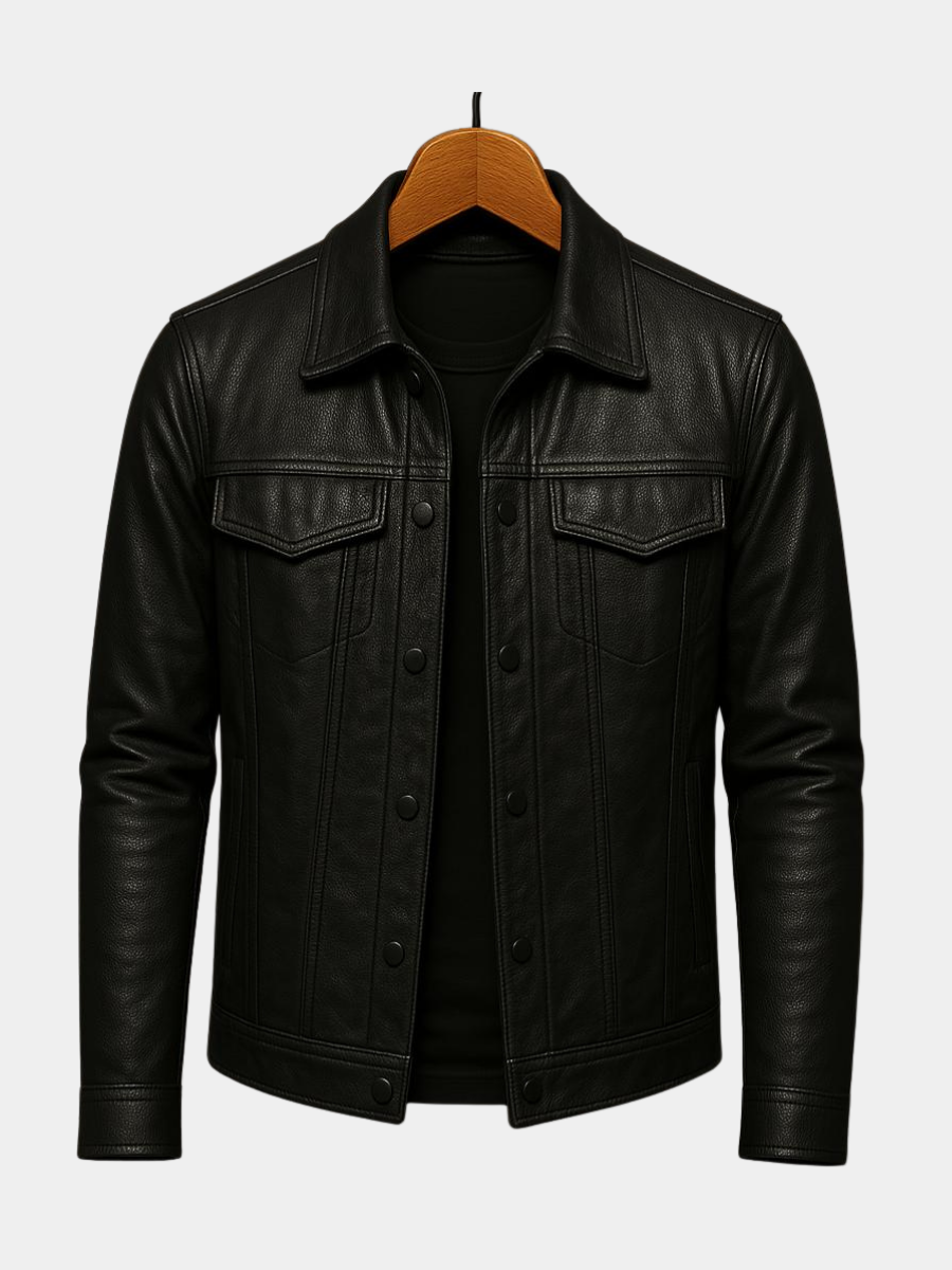 VESTE EN CUIR MODERNE RIDER