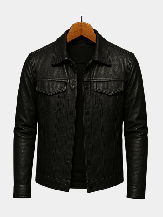 VESTE EN CUIR MODERNE RIDER
