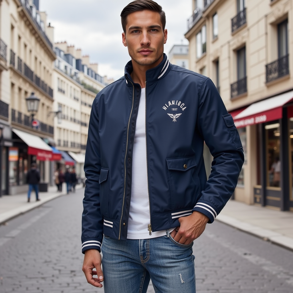VESTE D'ÉTÉ/DE MI-SAISON DE LUXE POUR HOMME