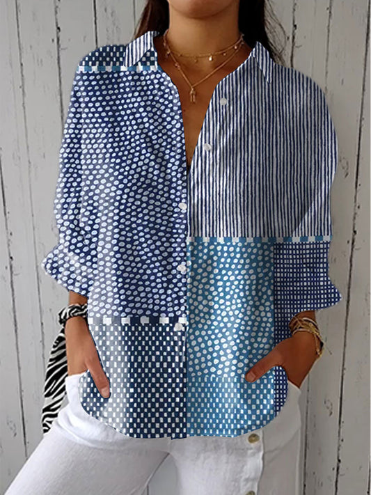 Blouse Romantique Fleurie Brigitte