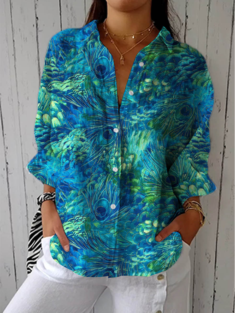 Claire Marceaux | Blouse Artistique Imprimée Chloé