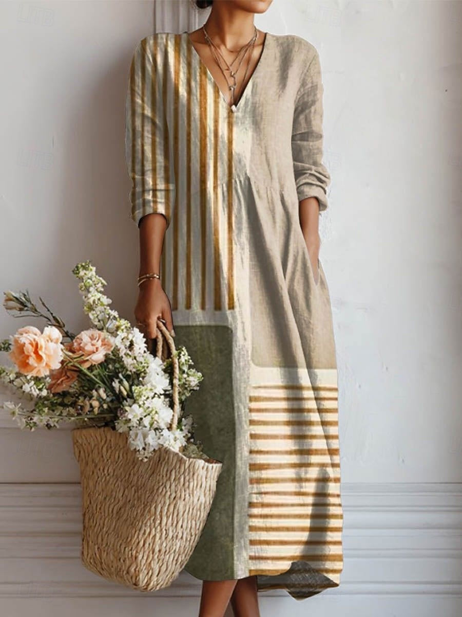 Robe de Confort Quotidien Dilara