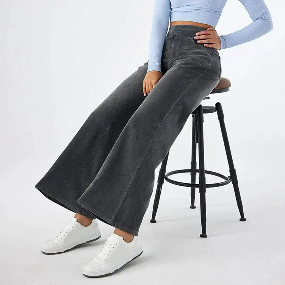 PANTALON CONFORTABLE AVEC TAILLE ÉLASTIQUE