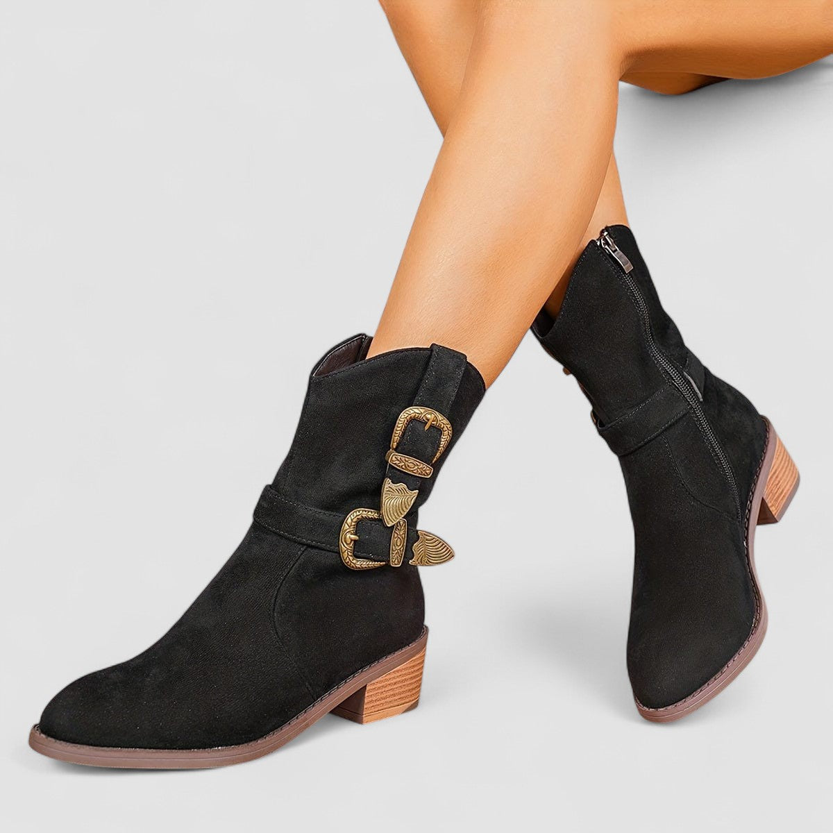 Bottes Western Orthopédiques Rosa