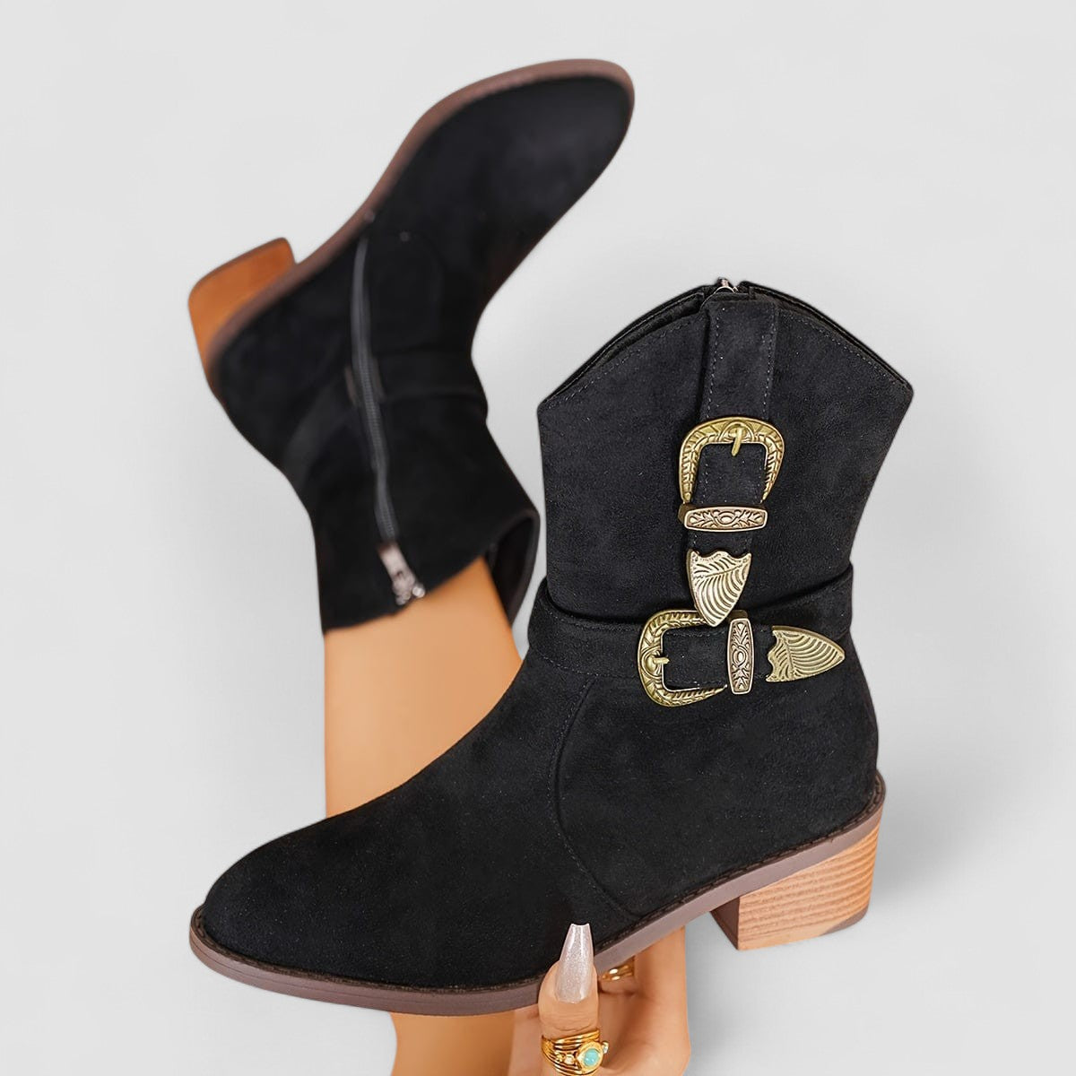 Bottes Western Orthopédiques Rosa