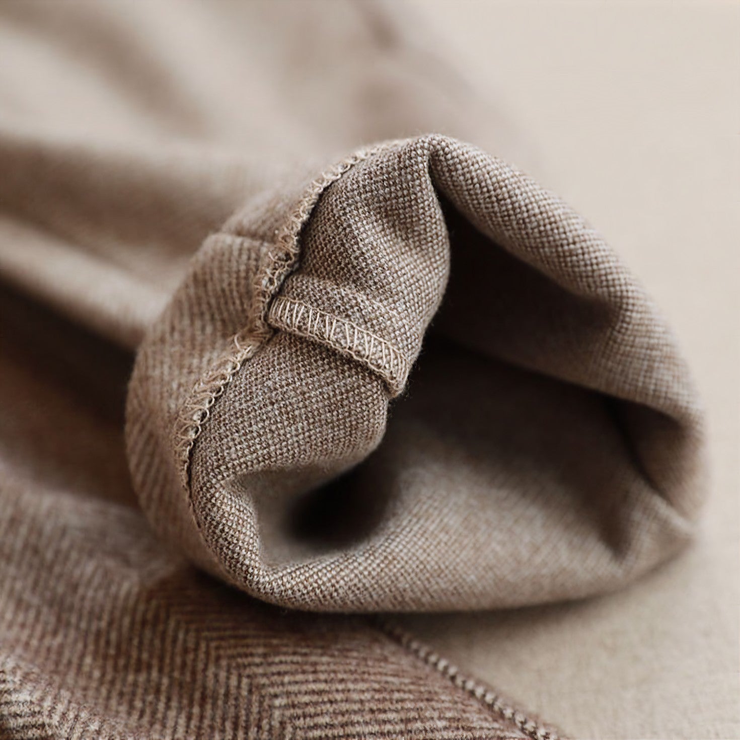 PANTALONS ÉLÉGANTS EN PURE LAINE SUR MESURE