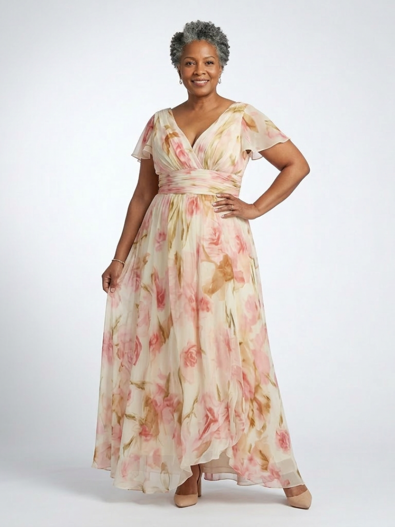 Robe Maxi Fleurie Elara