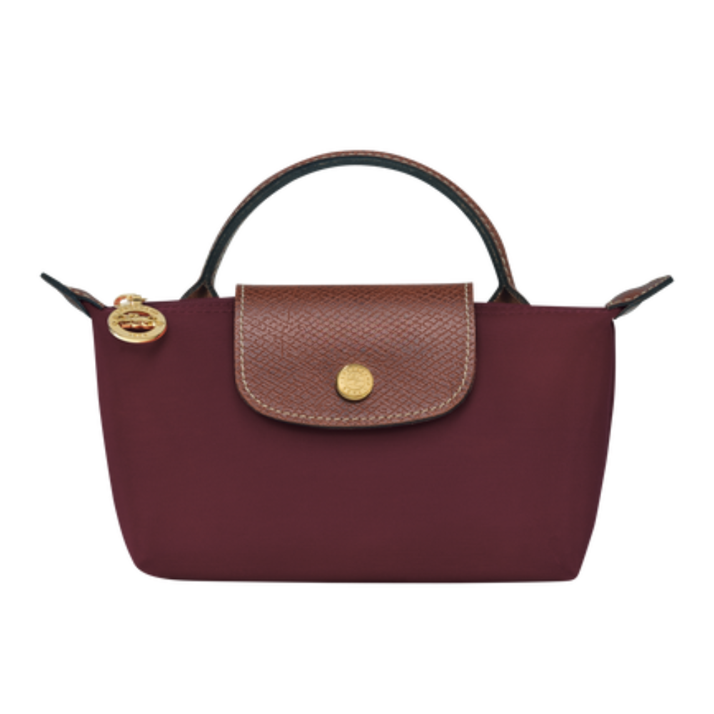 Mini Sac Élan Rouge Bordeaux, Bandoulière incluse