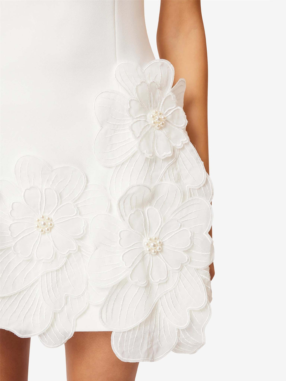 Juliette | Robe Mini Élégante Sans Manches avec Découpe