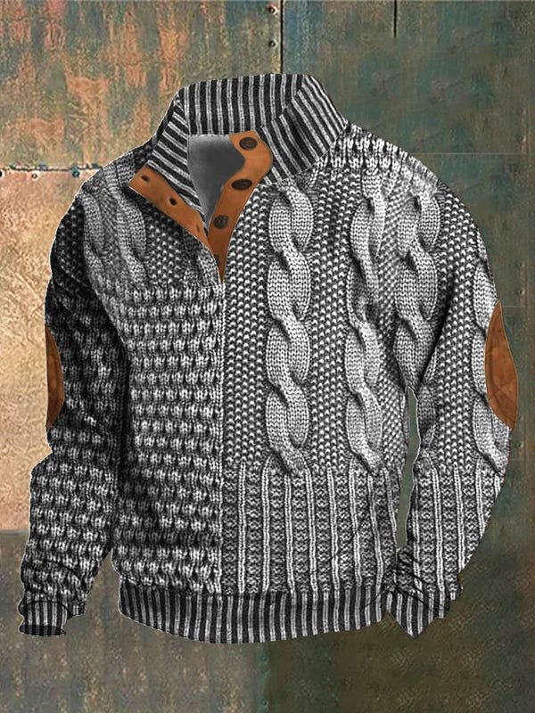 PULL RÉTRO POUR HOMME