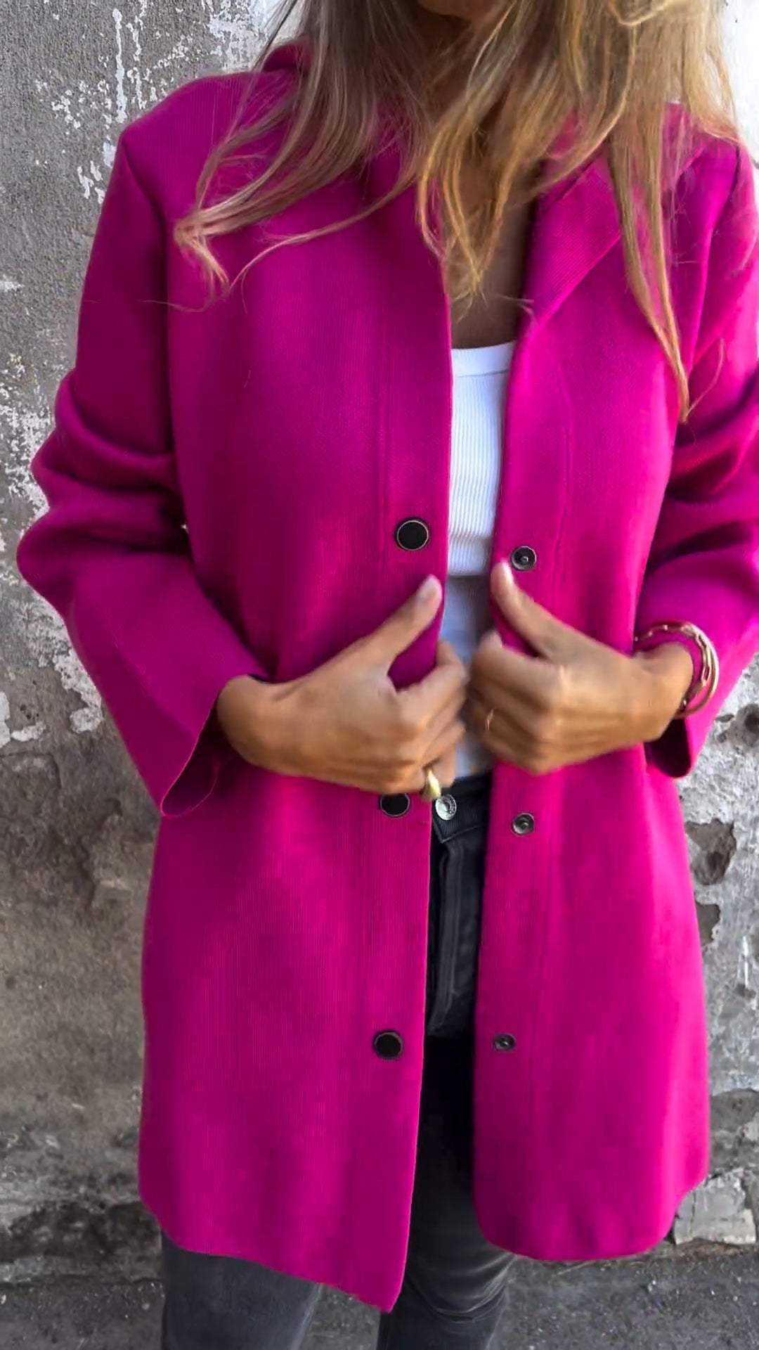 GILET LONG CHIC AVEC CAPUCHE