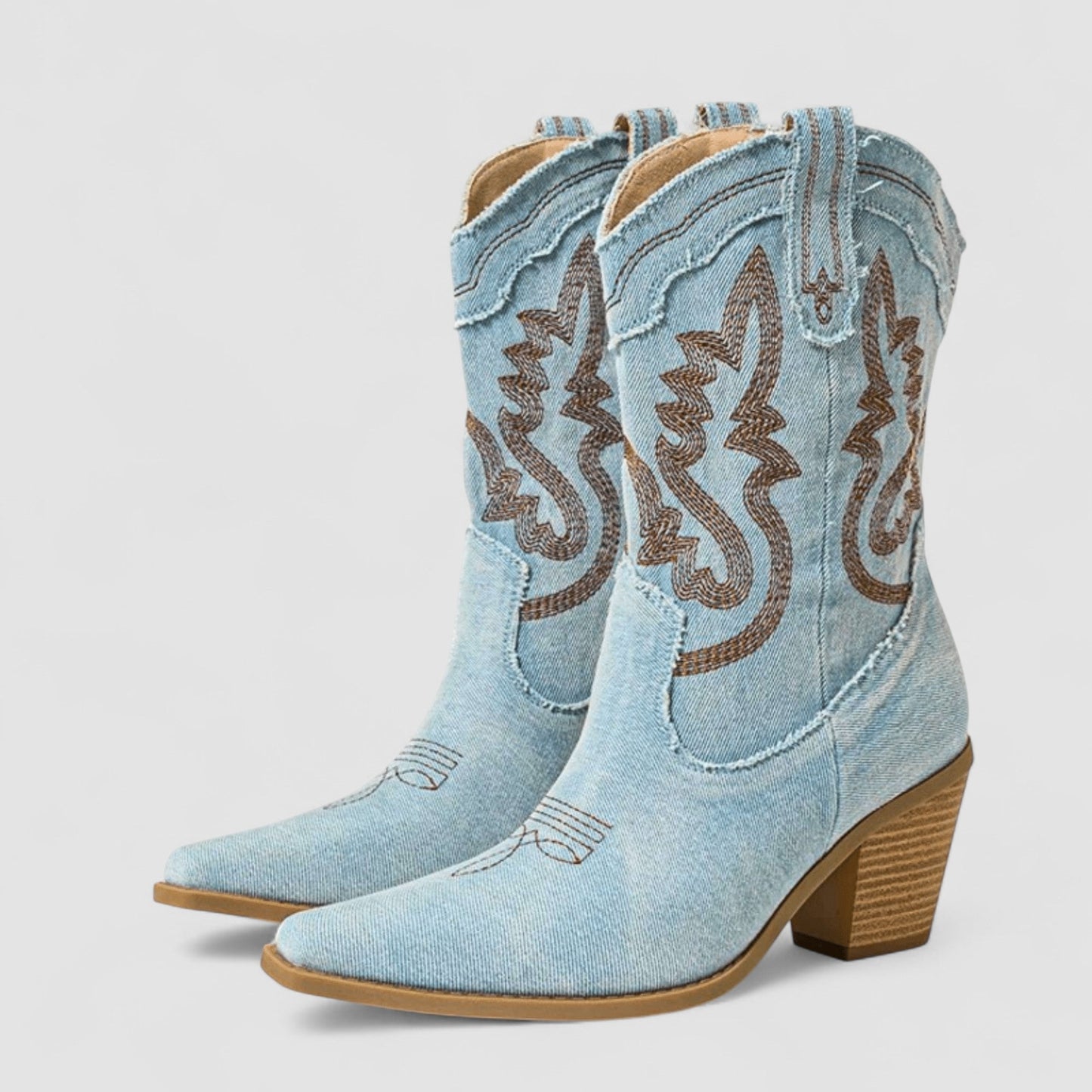 Bottines en Denim Orthopédique Selena