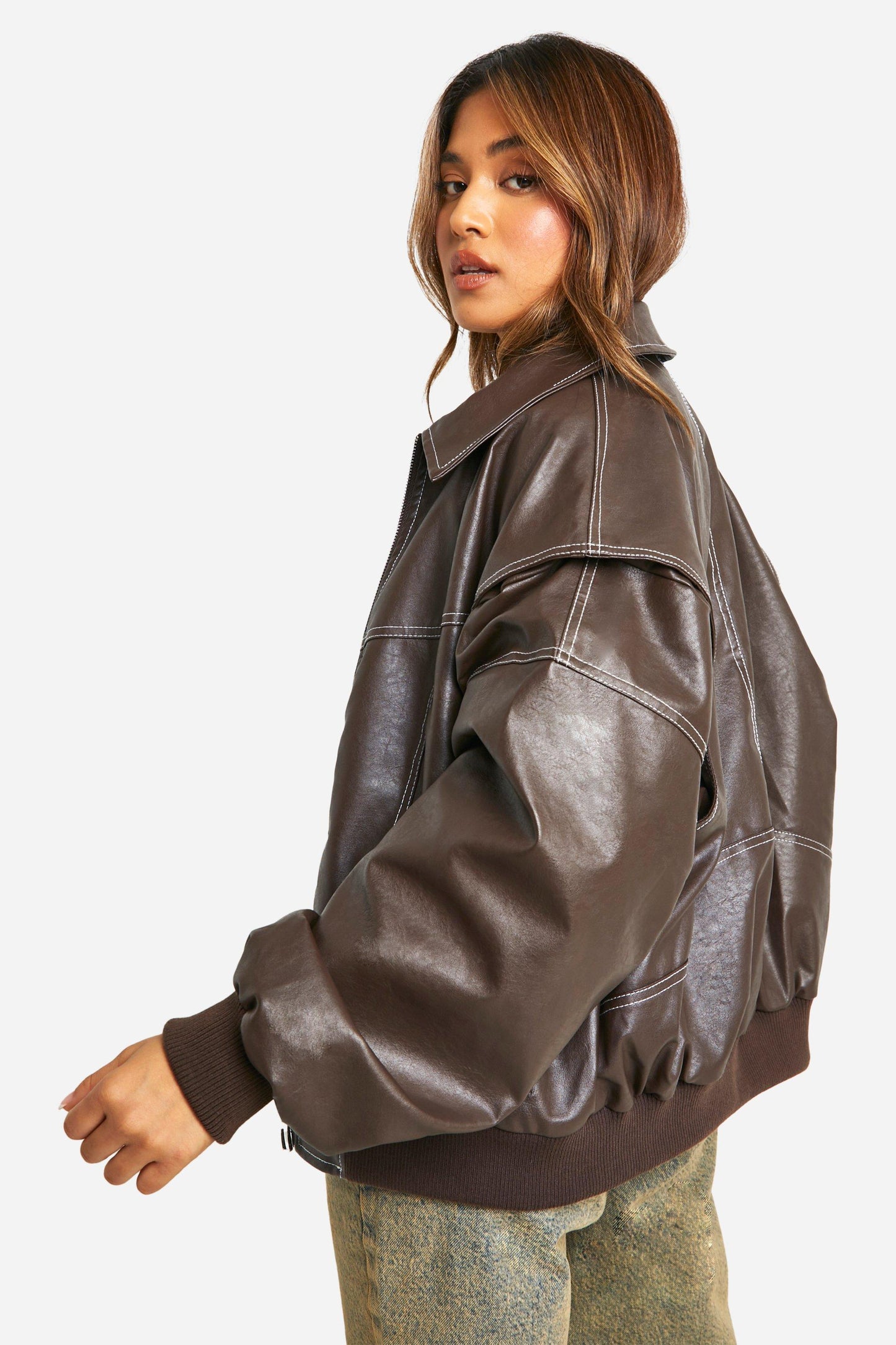 BLOUSON BOMBER OVERSIZE