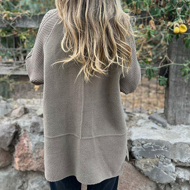 MANTEAU MI-LONG À DOUBLE BOUTONNAGE